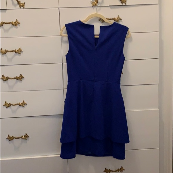 Alexander McQueen Royal Blue Dress - Picture 4 of 4